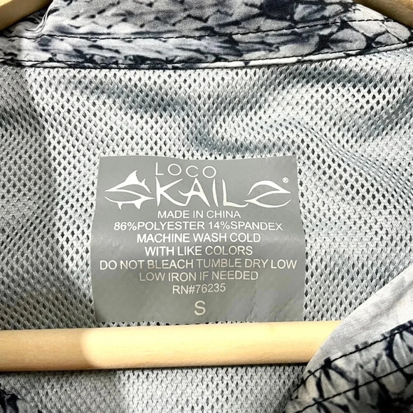 NWT Loco Skailz Men’s Performance Vented Outdoor Fishing Shirt - Picture 2 of 3